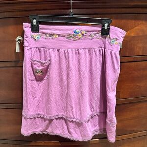 Sweetees Lavender Embroidered Skirt
